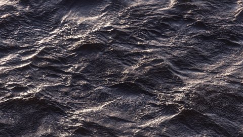 Море, волны, вода, поверхность