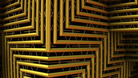Форма, трубы, линии, 3d
