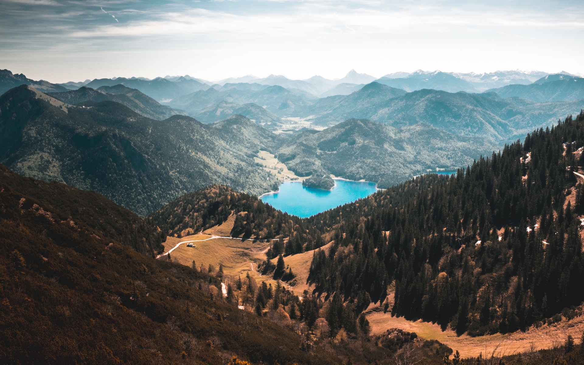 Картинки Walchensee, горы, озеро, кохель, германия фото и обои на рабочий стол