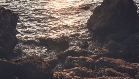 Море, скалы, волны