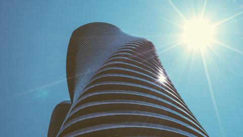Архитектура, строительство, небо