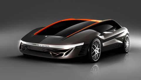Bertone nuccio, концепция, вид сбоку