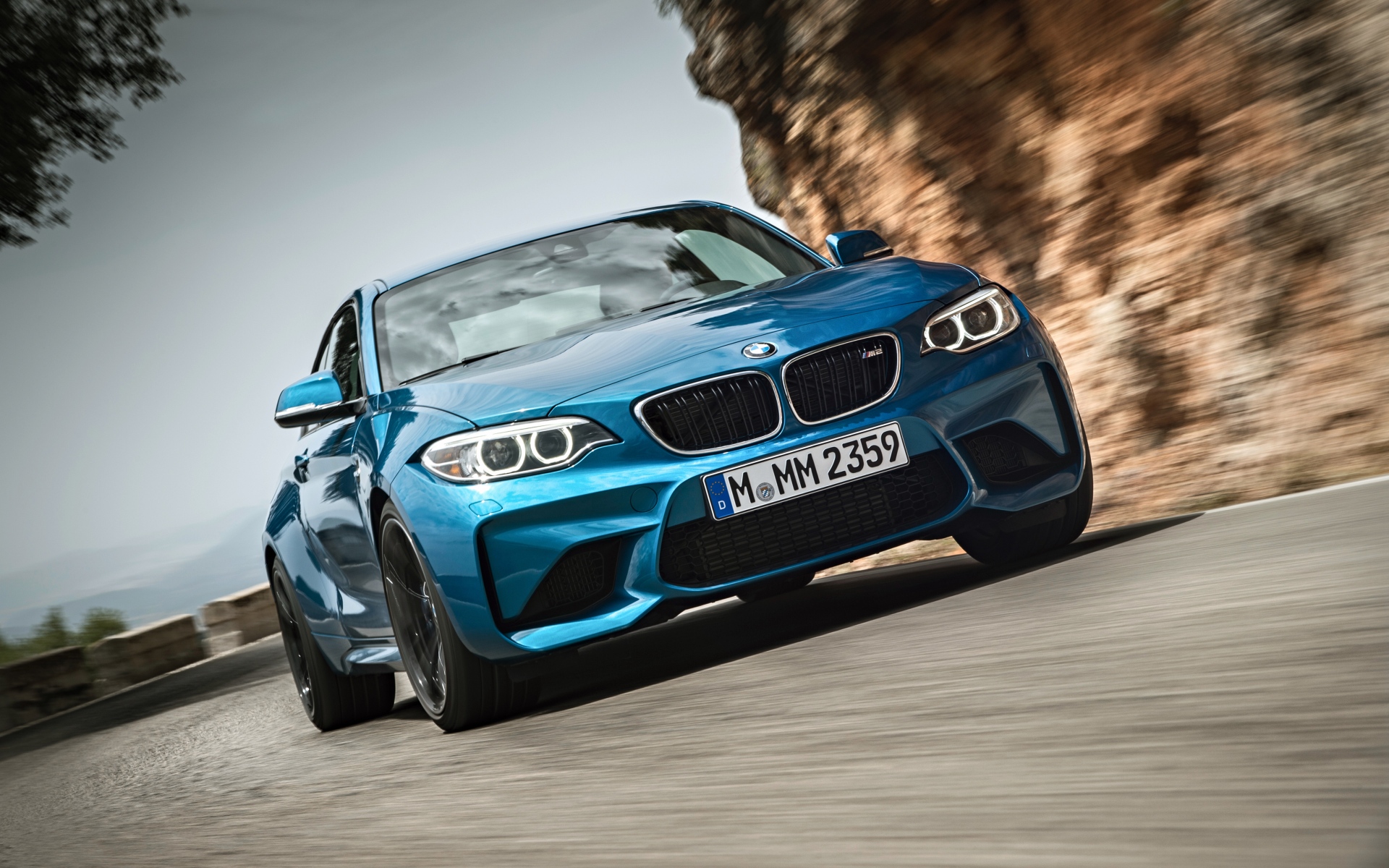 Картинки Bmw, м2, вид спереди фото и обои на рабочий стол