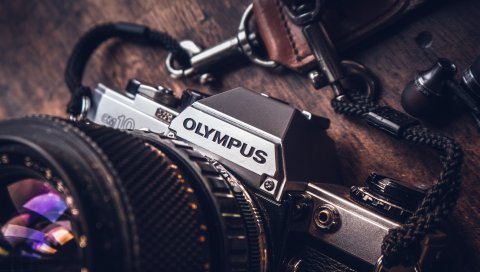 Olympus, камера, логотип