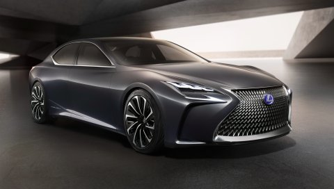 Lexus, lf fc, вид сбоку