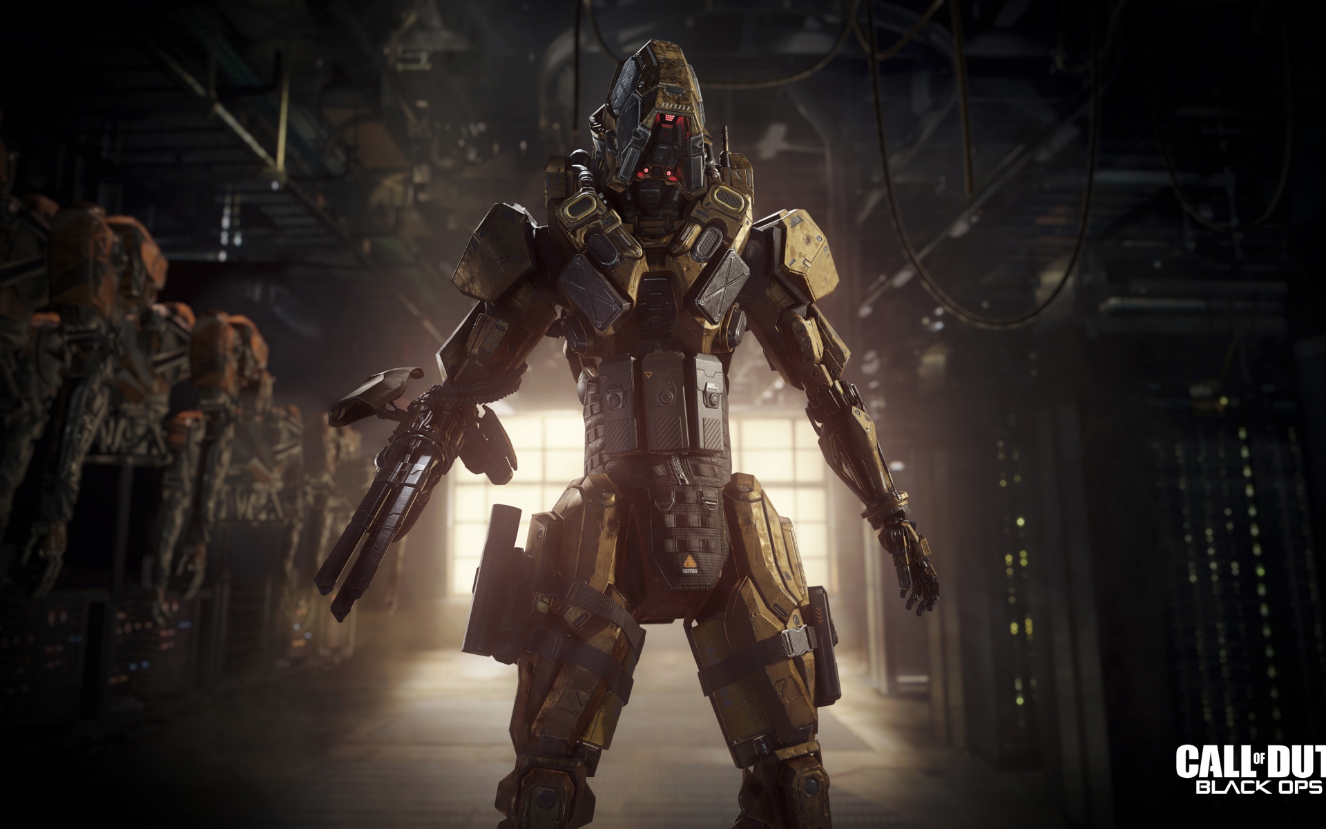 Картинки Вызов долга, черный ops iii, робот фото и обои на рабочий стол