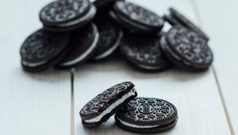 Oreo, печенье, десерт