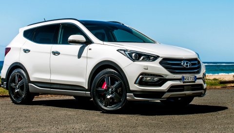 Hyundai, santa fe, кроссовер