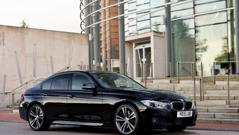 Bmw, f30, вид сбоку