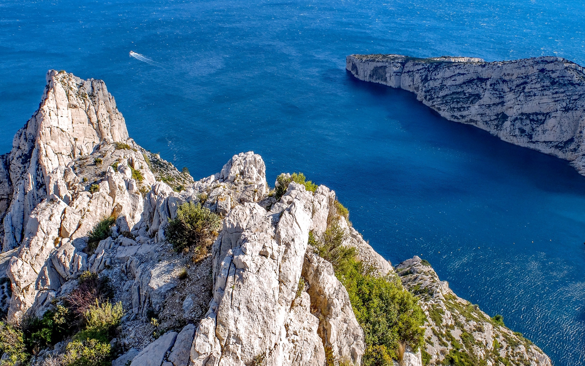 Картинки Марсель, Франция, скала, море фото и обои на рабочий стол