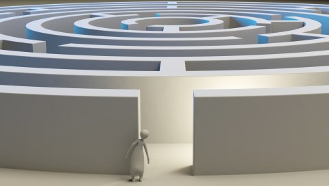 Лабиринт, 3d, фигура