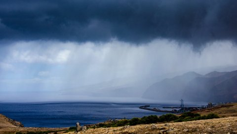 Мадейра, Португалия, остров, облако