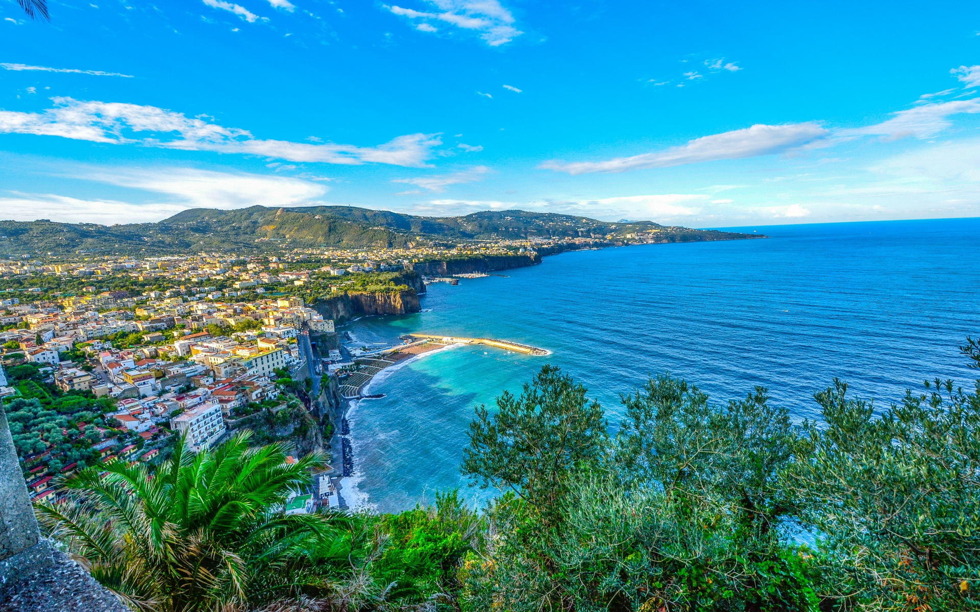 Картинки Амальфи, италия, море, сорренто, hdr фото и обои на рабочий стол