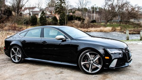 Audi, rs7, вид сбоку
