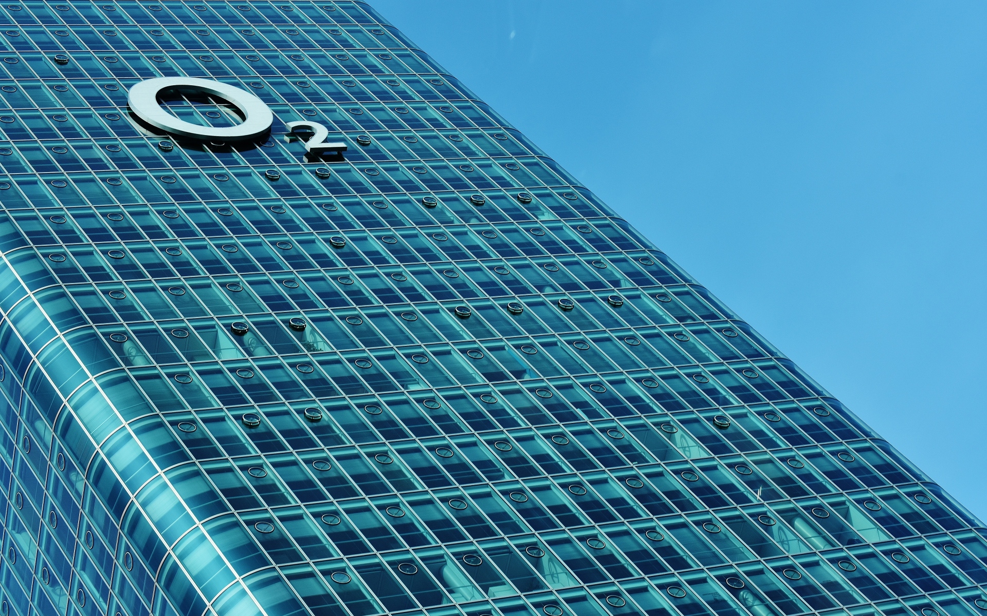 Картинки O2, фасад, здание, munich фото и обои на рабочий стол