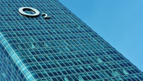 O2, фасад, здание, munich