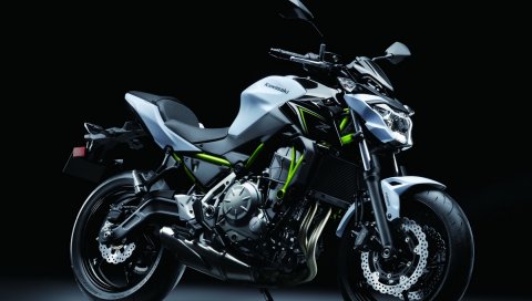 Kawasaki, 2017, z650, мотоцикл