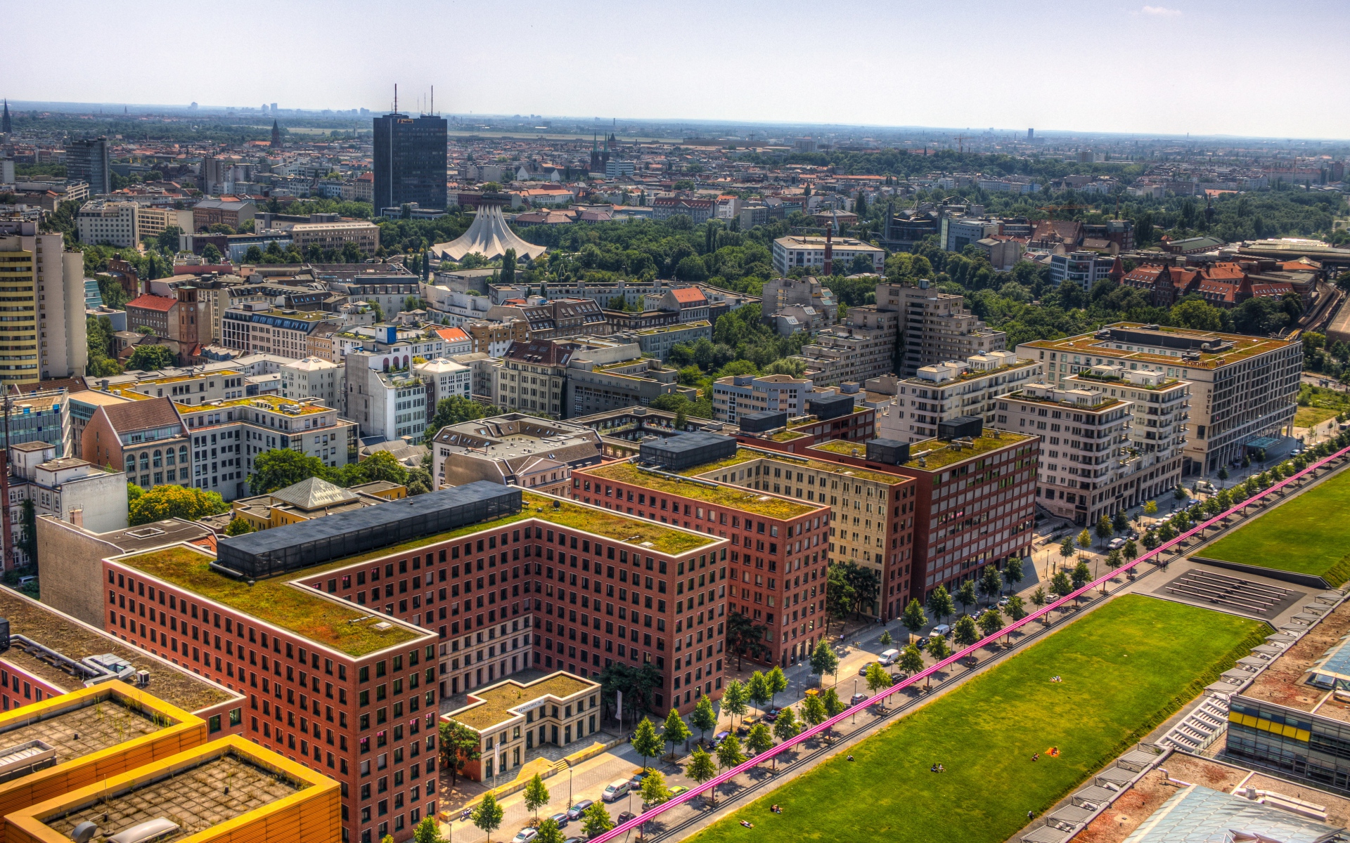 Картинки Германия, берлин, мегаполис, здания, hdr фото и обои на рабочий стол