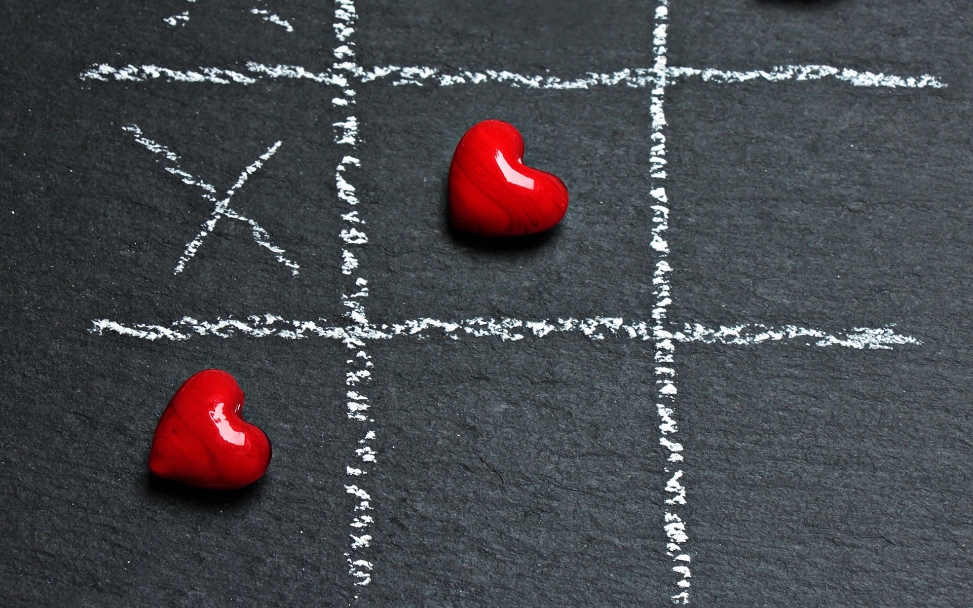 Картинки Tic tac toe, сердца, клетки фото и обои на рабочий стол
