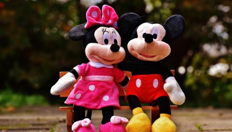 Mickey mouse, мышь minnie, мышь, игрушки