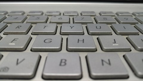 Клавиатура, ноутбук, письмо, кнопки
