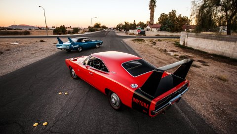 Dodge Charger Daytona, вид сзади, стиль