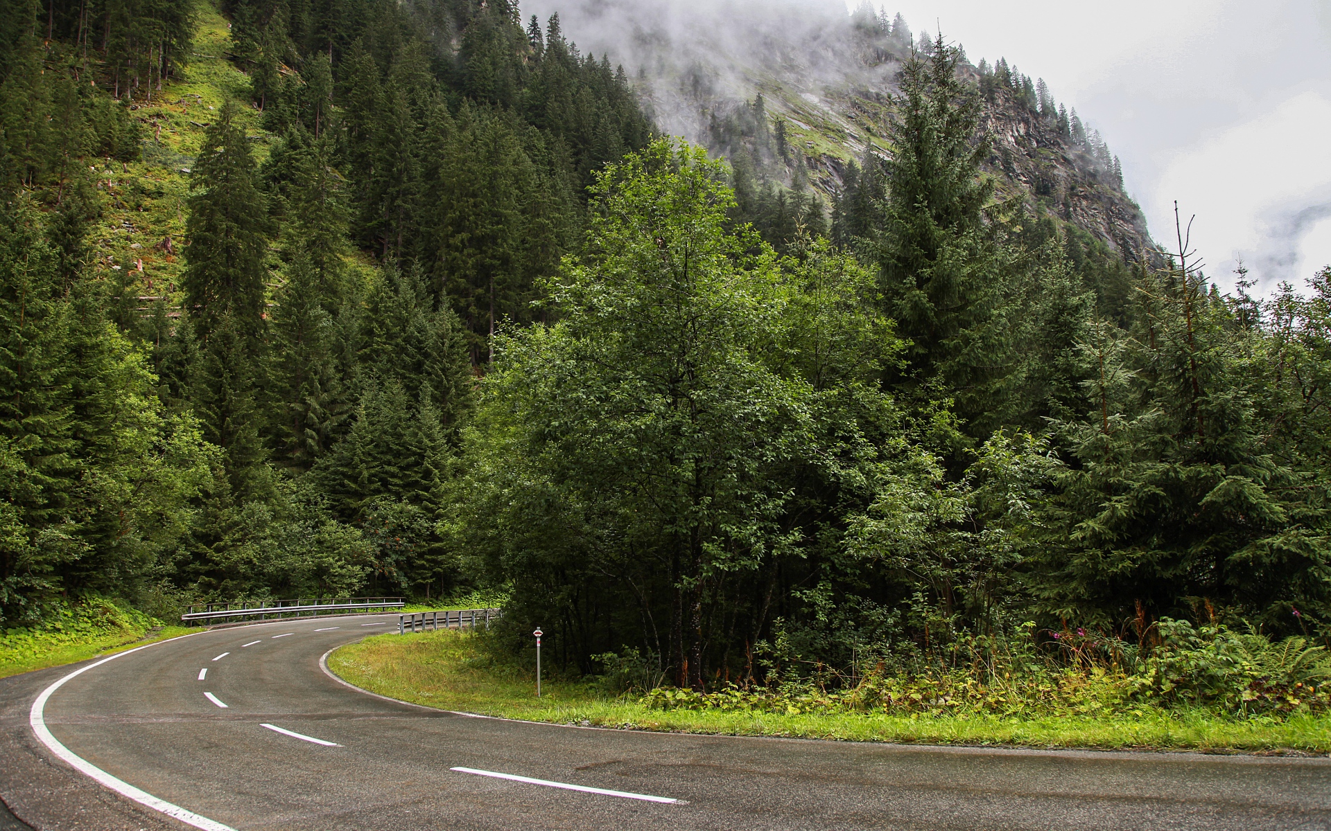 Картинки Vorarlberg, Австрия, дорога, серпантин, поворот, трек фото и обои на рабочий стол