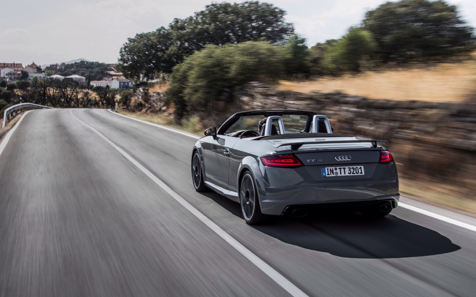 Картинки Audi, rs, кабриолет, движение фото и обои на рабочий стол