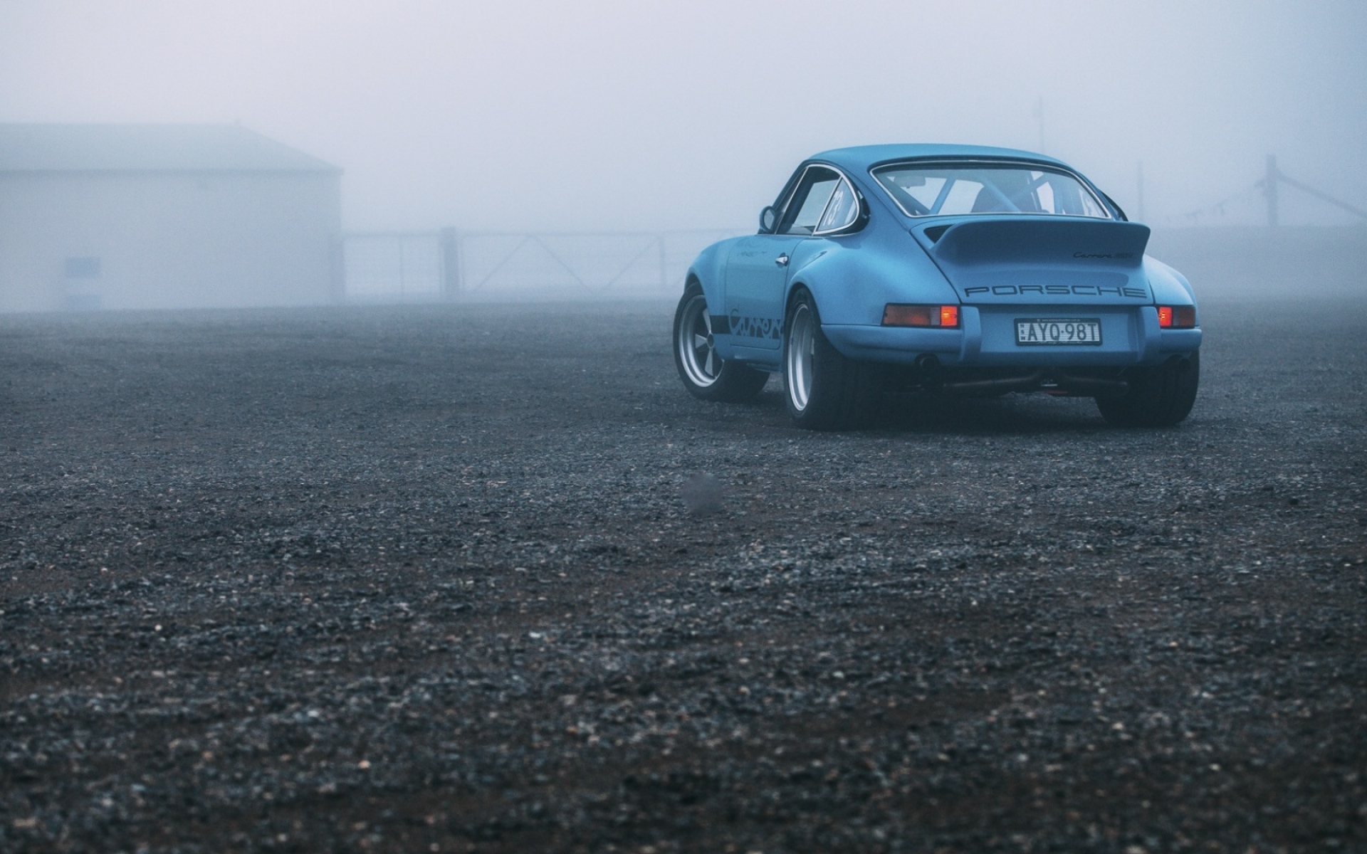Картинки Porsche, carrera, вид сзади фото и обои на рабочий стол