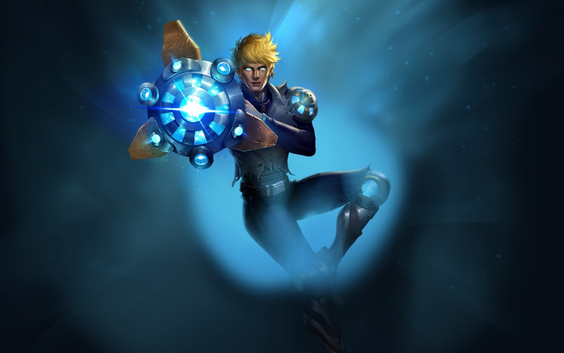 Картинки Герои Newerth, генос, киборг поток фото и обои на рабочий стол
