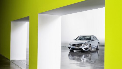 Mercedes-benz, amg, s65, вид спереди