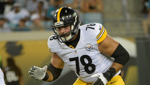 Alejandro villanueva, pittsburgh steelers, американский футбол