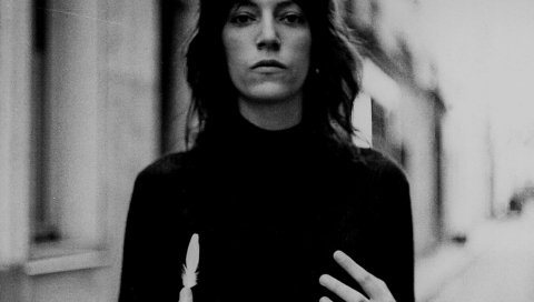 Patti smith, актриса, композитор, bw