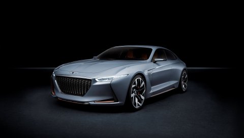 Hyundai, генезис, концепция, вид сбоку