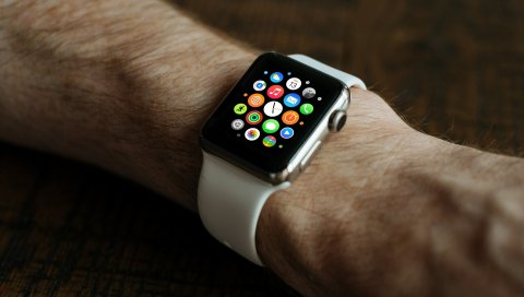 Smartwatch, яблоко, наручные часы