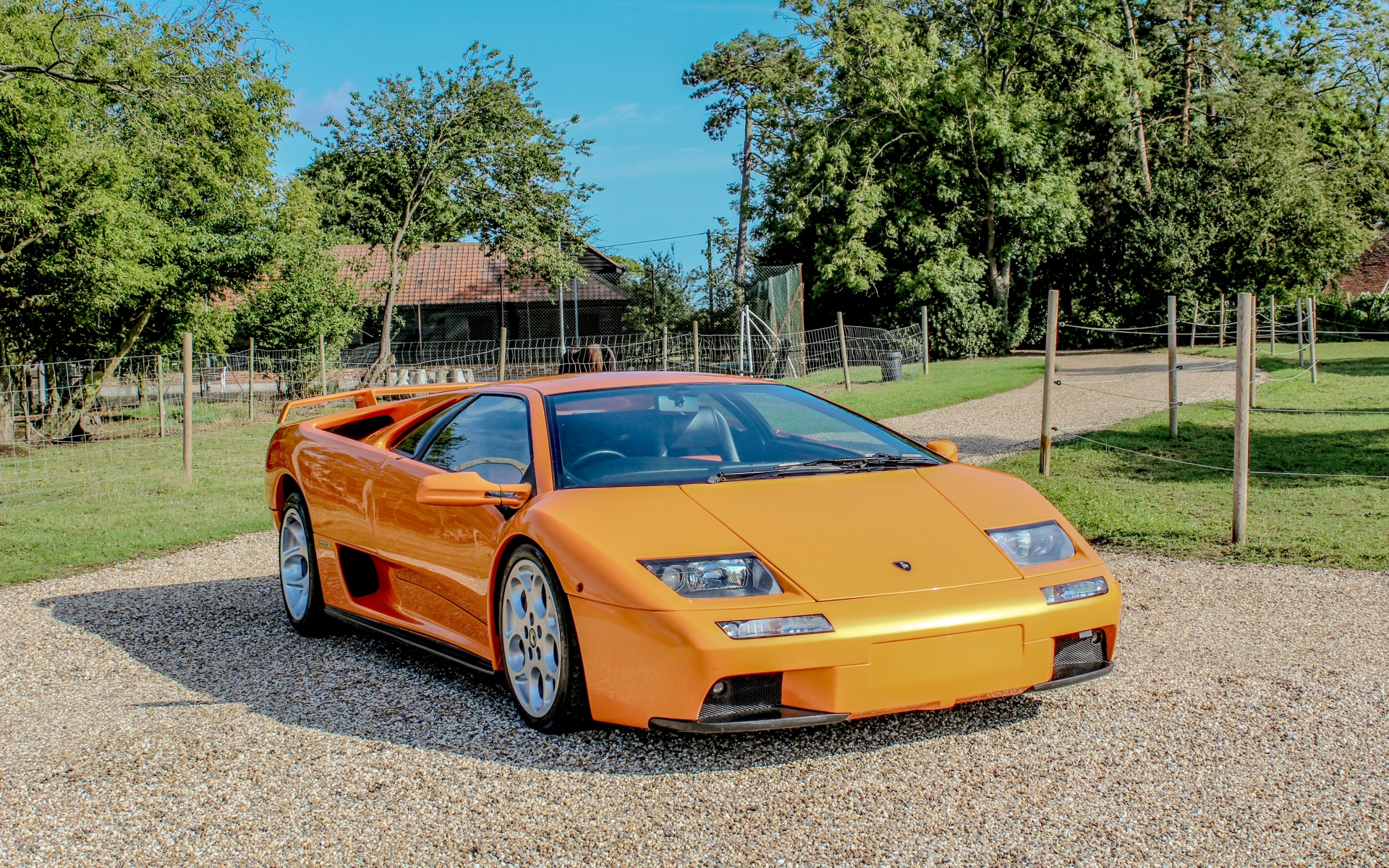 Картинки Lamborghini diablo, вид сбоку, спортивный автомобиль фото и обои на рабочий стол