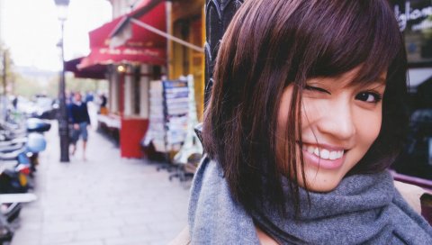 Atsuko maeda, актриса, брюнетка, улыбка