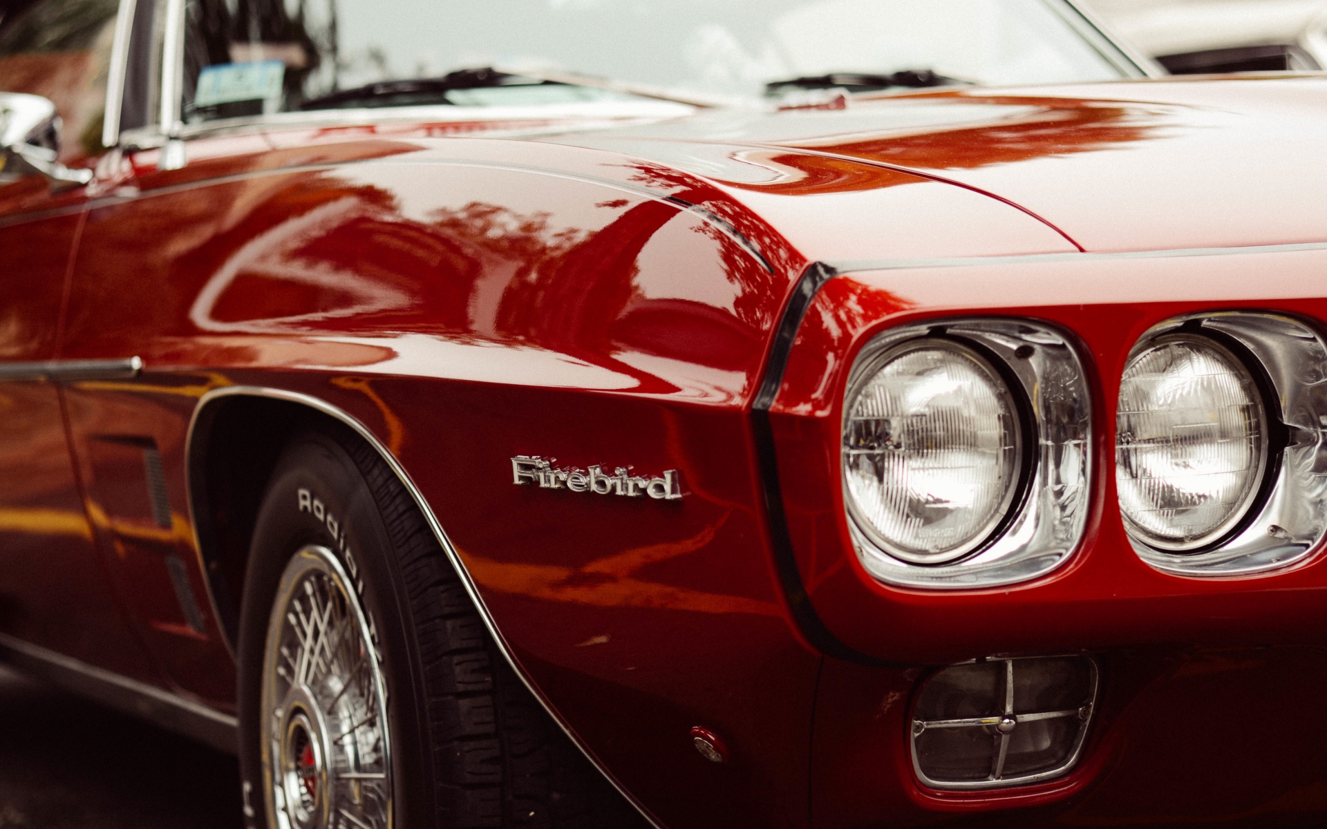 Картинки Pontiac firebird, автомобиль, бампер фото и обои на рабочий стол