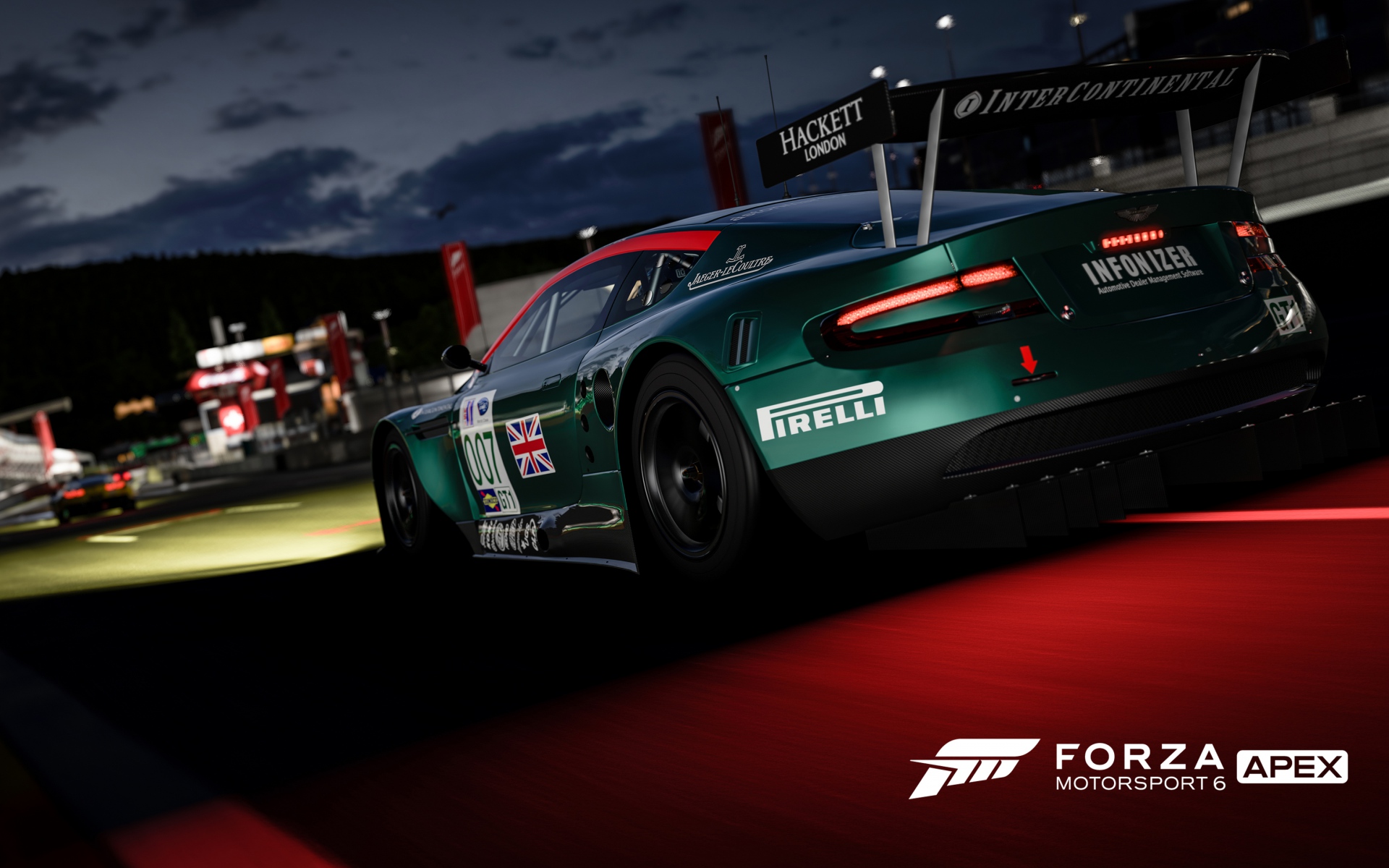 Картинки Forza motorsport 6, вершина, aston martin, гонки фото и обои на рабочий стол