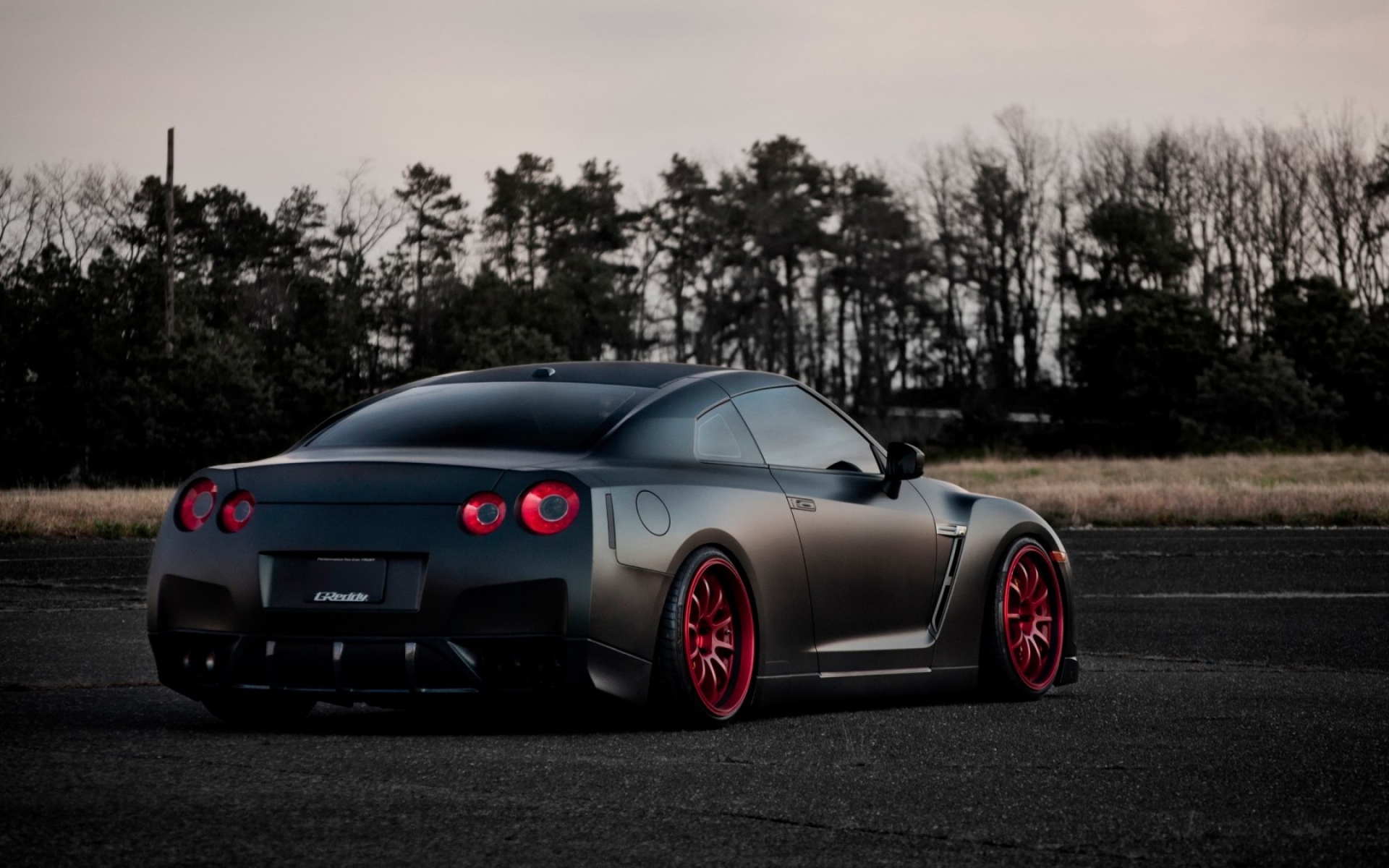 Картинки Nissan, gt-r, вид сзади, тюнинг фото и обои на рабочий стол