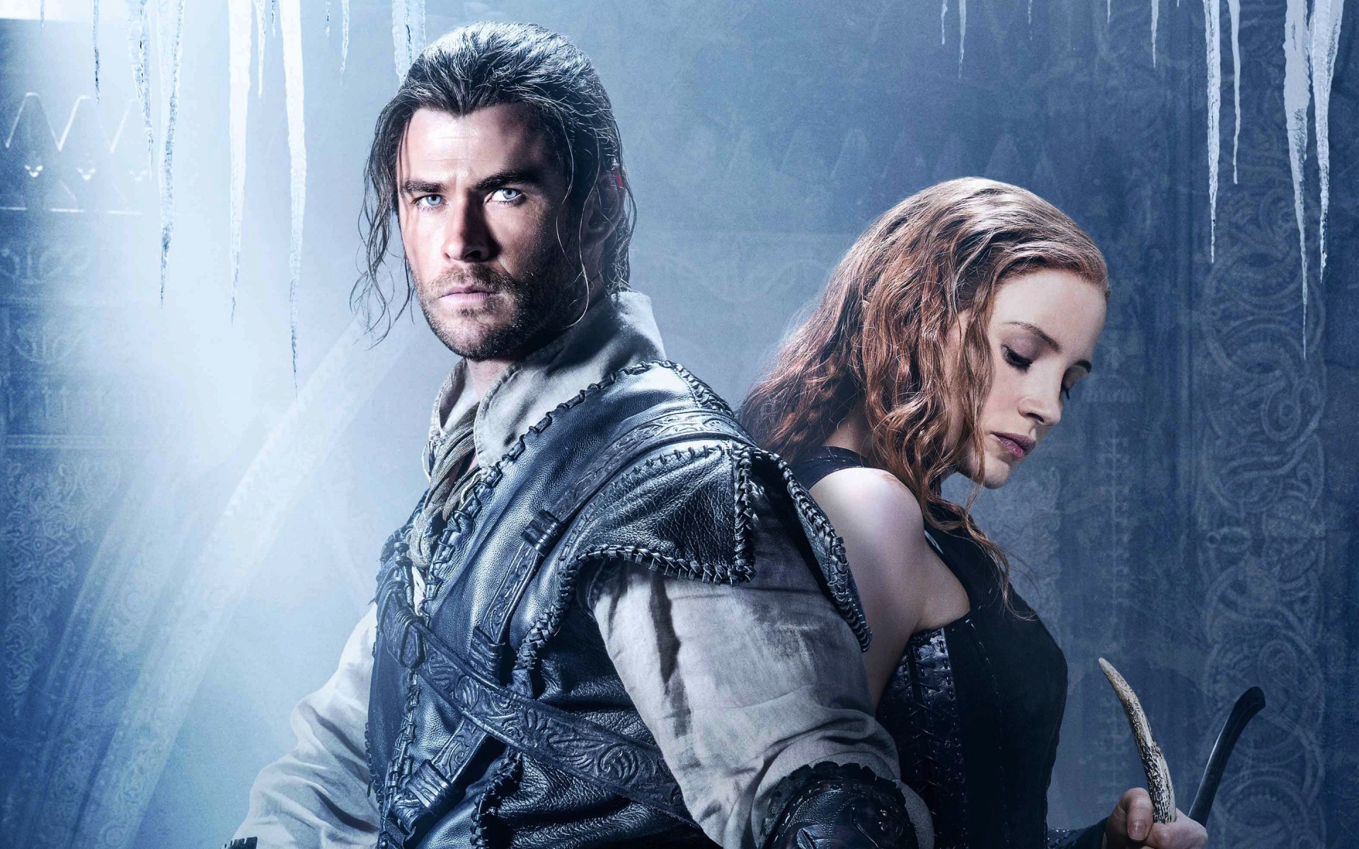 Картинки Chris hemsworth, jessica chastain, eric, sara фото и обои на рабочий стол