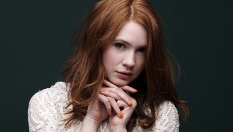 Karen gillan, девушка, актриса, рыжеволосый