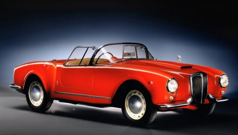 Lancia aurelia, кабриолет, ретро