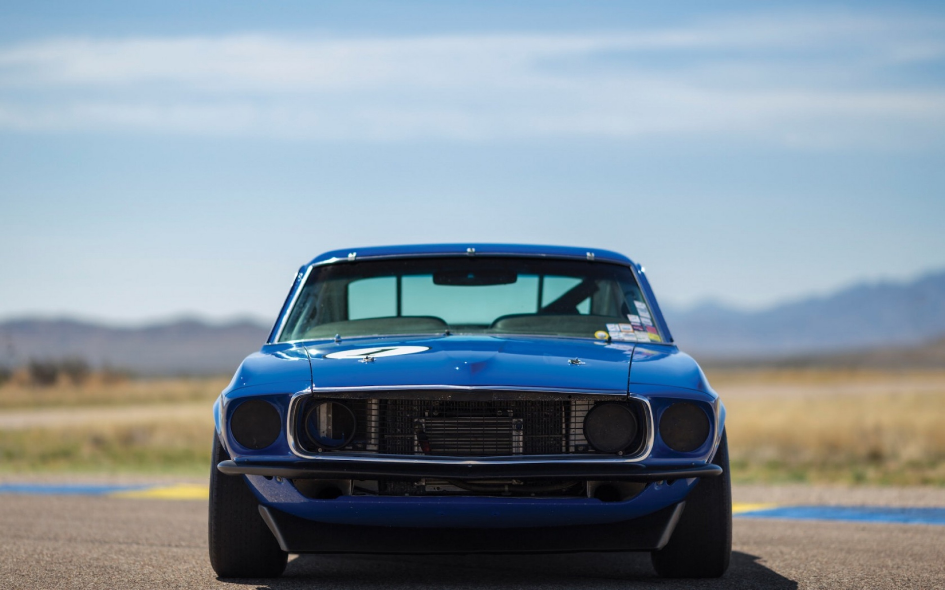 Картинки Ford mustang, 1969, автомобиль, вид спереди фото и обои на рабочий стол