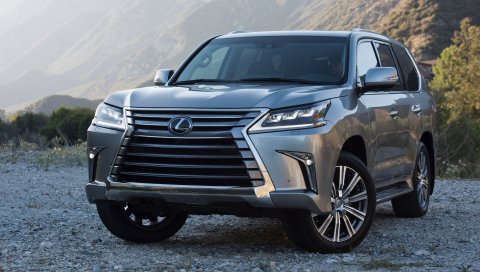 Lexus lx 570 fl, suv, вид спереди
