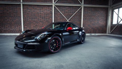 Porsche, 911, carrera, вид сбоку