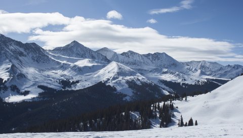 Альпы, горы, снег, вершины