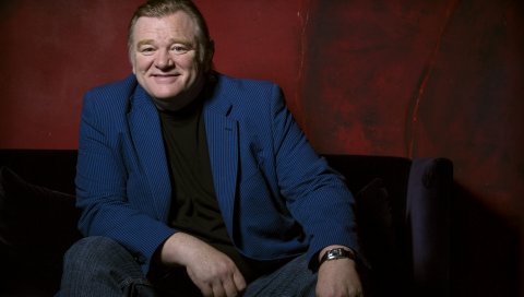 Brendan gleeson, актер, куртка, фотосессия, диван