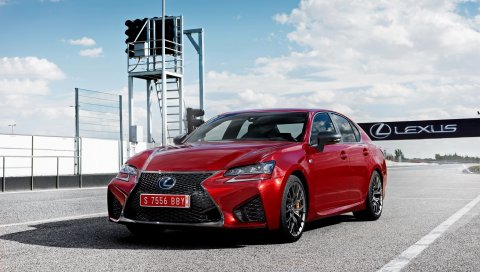 Lexus, gs, вид сбоку