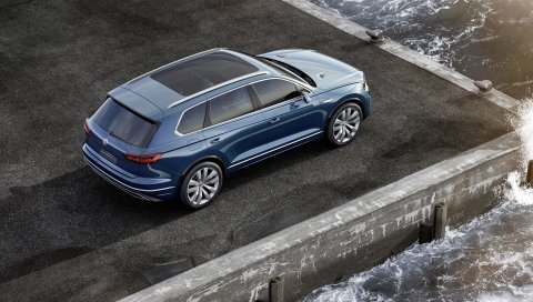 Volkswagen, t-prime, gte, концепция, вид сверху